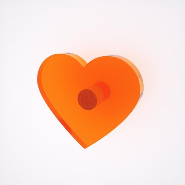 Appendiabito Cuore | 14 colori disponibili | Petrozzi