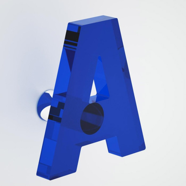 Alfabeto in Plexiglass | 12 colori disponibili | Petrozzi