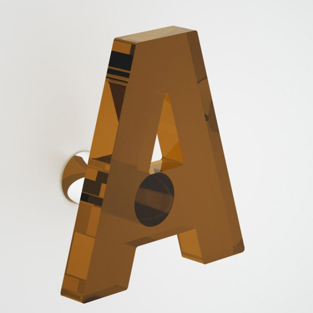 Alfabeto in Plexiglass | 12 colori disponibili | Petrozzi