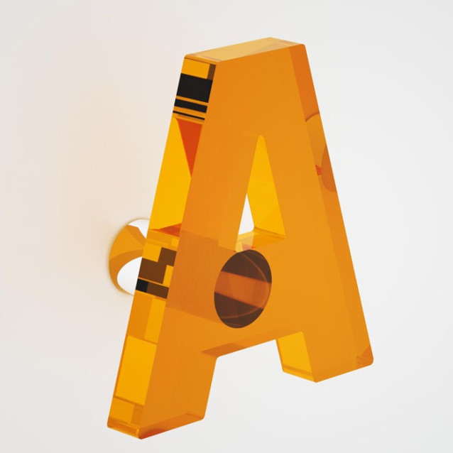 Alfabeto in Plexiglass | 12 colori disponibili | Petrozzi