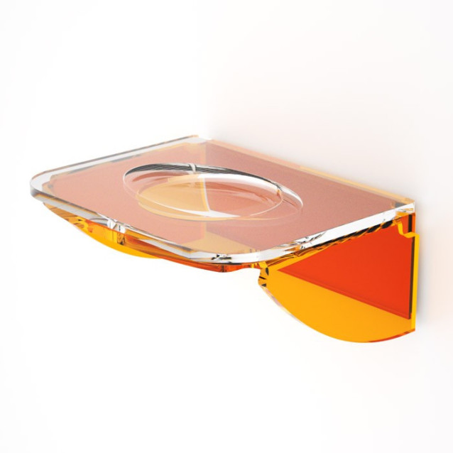 Portasapone a parete | Plexiglass | Collezione Dea | Petrozzi