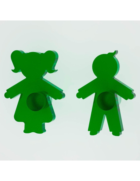 Appendiabiti Goccia Nuvola Tuono Luna | Plexiglass colorato | Petrozzi