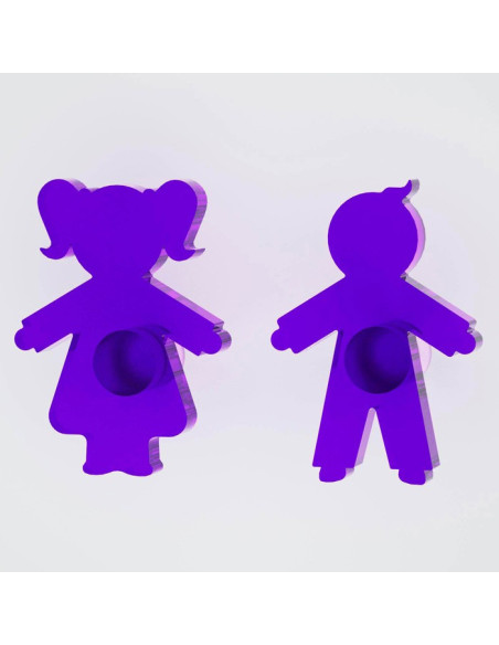 Appendiabiti Goccia Nuvola Tuono Luna | Plexiglass colorato | Petrozzi