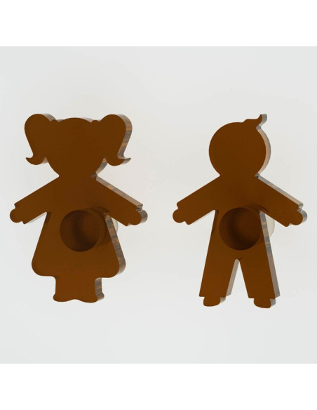 Appendiabiti Goccia Nuvola Tuono Luna | Plexiglass colorato | Petrozzi