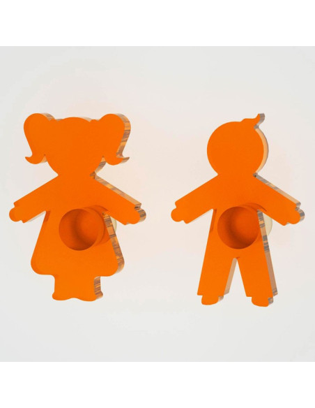 Appendiabiti Goccia Nuvola Tuono Luna | Plexiglass colorato | Petrozzi