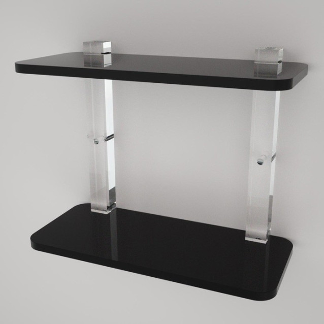 Shelf with sides | Plexiglass | 7 colors available