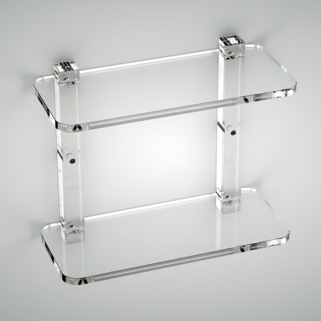 Shelf with sides | Plexiglass | 7 colors available
