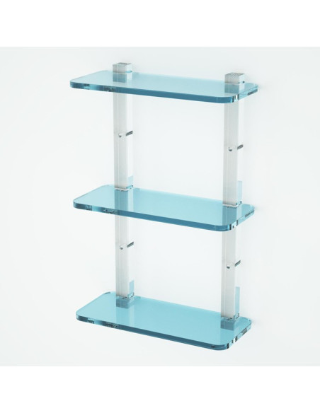 Shelf with sides | Plexiglass | 7 colors available