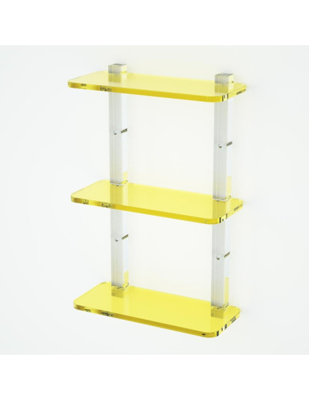 Shelf with sides | Plexiglass | 7 colors available