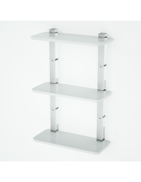 Shelf with sides | Plexiglass | 7 colors available