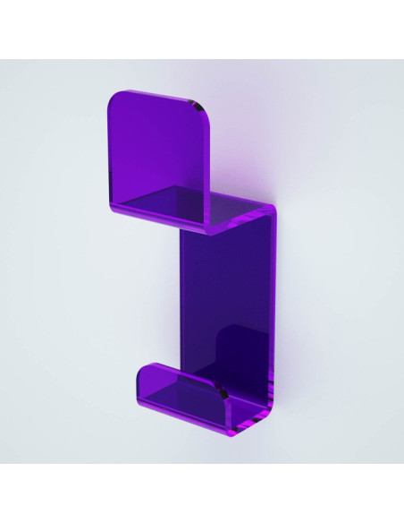 Appendiabiti Goccia Nuvola Tuono Luna | Plexiglass colorato | Petrozzi