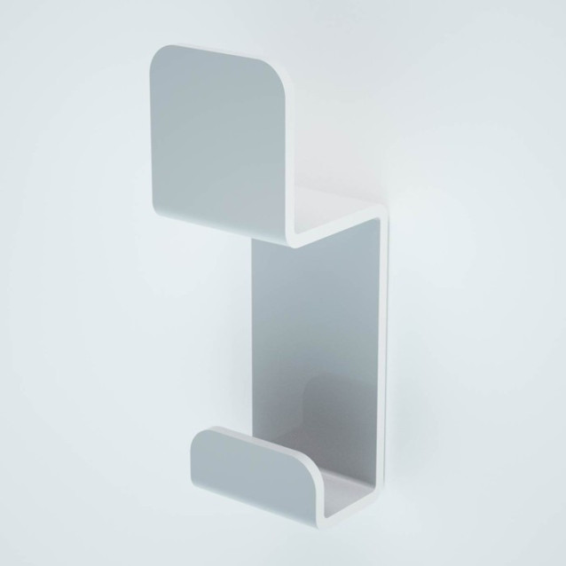 Appendiabiti Goccia Nuvola Tuono Luna | Plexiglass colorato | Petrozzi