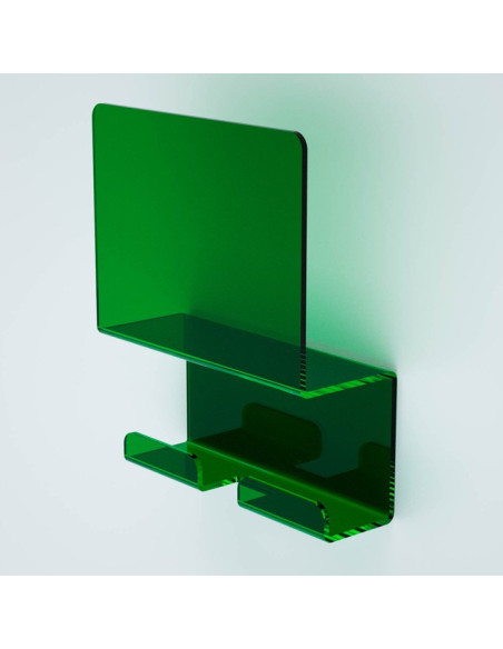 Appendiabiti Goccia Nuvola Tuono Luna | Plexiglass colorato | Petrozzi