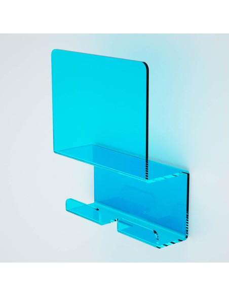 Appendiabiti Goccia Nuvola Tuono Luna | Plexiglass colorato | Petrozzi