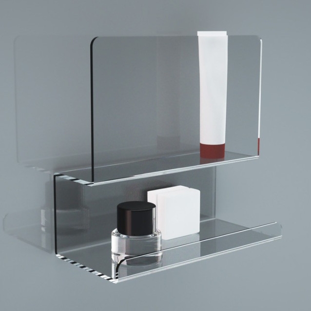 Appendiabiti Goccia Nuvola Tuono Luna | Plexiglass colorato | Petrozzi