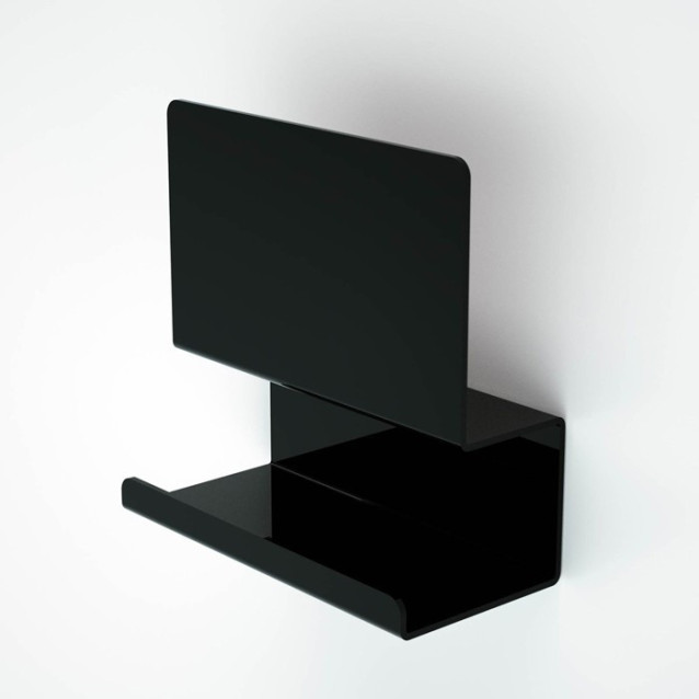 Appendiabiti Goccia Nuvola Tuono Luna | Plexiglass colorato | Petrozzi