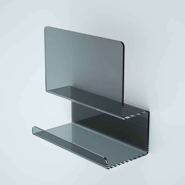 Appendiabiti Goccia Nuvola Tuono Luna | Plexiglass colorato | Petrozzi