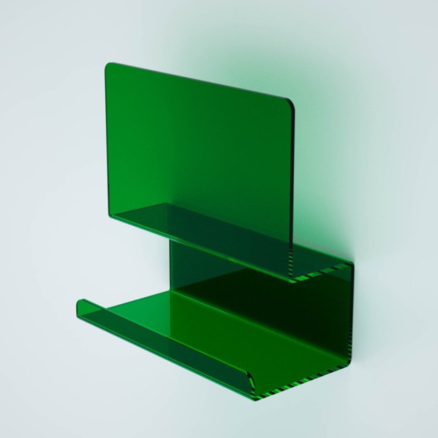 Appendiabiti Goccia Nuvola Tuono Luna | Plexiglass colorato | Petrozzi