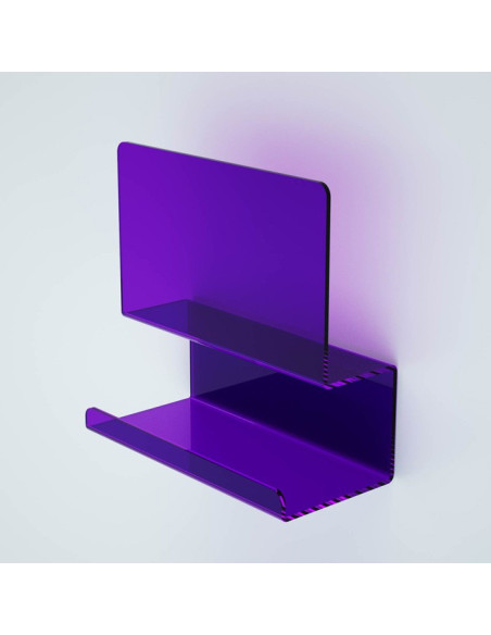 Appendiabiti Goccia Nuvola Tuono Luna | Plexiglass colorato | Petrozzi