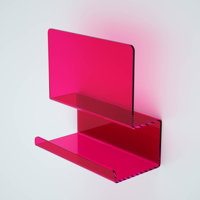 Appendiabiti Goccia Nuvola Tuono Luna | Plexiglass colorato | Petrozzi