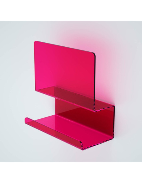 Appendiabiti Goccia Nuvola Tuono Luna | Plexiglass colorato | Petrozzi