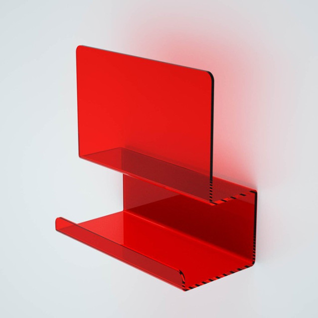 Appendiabiti Goccia Nuvola Tuono Luna | Plexiglass colorato | Petrozzi