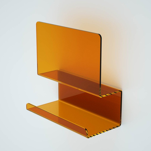 Appendiabiti Goccia Nuvola Tuono Luna | Plexiglass colorato | Petrozzi