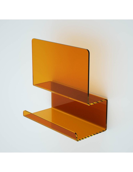 Appendiabiti Goccia Nuvola Tuono Luna | Plexiglass colorato | Petrozzi