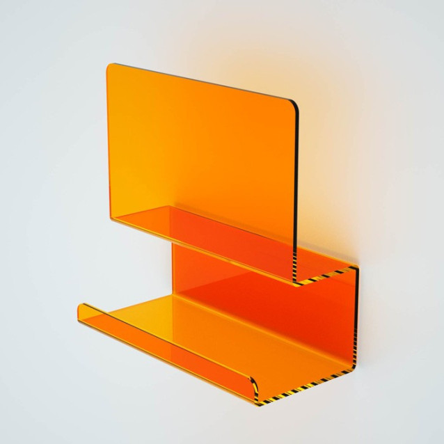 Appendiabiti Goccia Nuvola Tuono Luna | Plexiglass colorato | Petrozzi