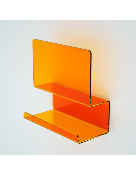 Appendiabiti Goccia Nuvola Tuono Luna | Plexiglass colorato | Petrozzi