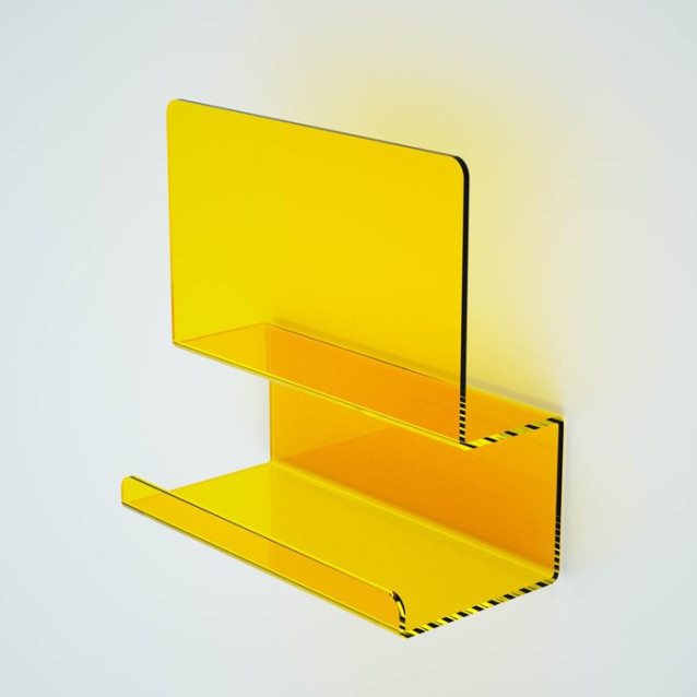 Appendiabiti Goccia Nuvola Tuono Luna | Plexiglass colorato | Petrozzi