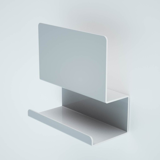 Appendiabiti Goccia Nuvola Tuono Luna | Plexiglass colorato | Petrozzi