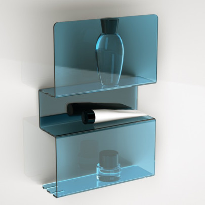 Appendiabiti Goccia Nuvola Tuono Luna | Plexiglass colorato | Petrozzi