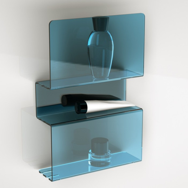 Appendiabiti Goccia Nuvola Tuono Luna | Plexiglass colorato | Petrozzi