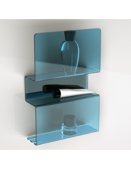 Appendiabiti Goccia Nuvola Tuono Luna | Plexiglass colorato | Petrozzi