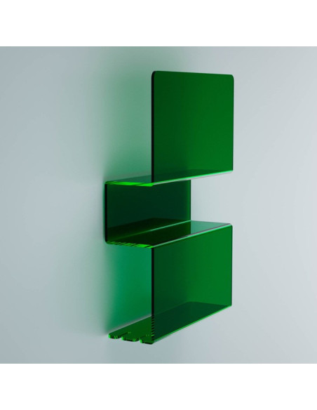 Appendiabiti Goccia Nuvola Tuono Luna | Plexiglass colorato | Petrozzi