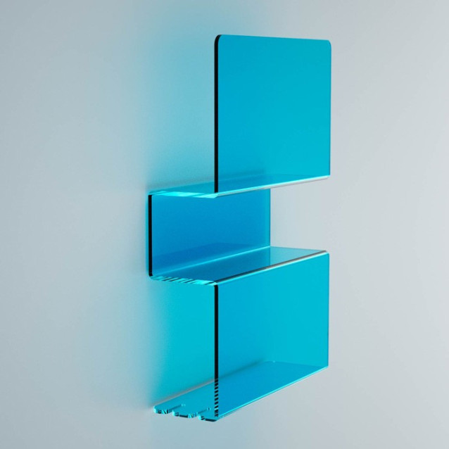 Appendiabiti Goccia Nuvola Tuono Luna | Plexiglass colorato | Petrozzi