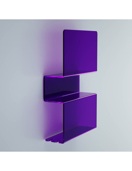 Appendiabiti Goccia Nuvola Tuono Luna | Plexiglass colorato | Petrozzi