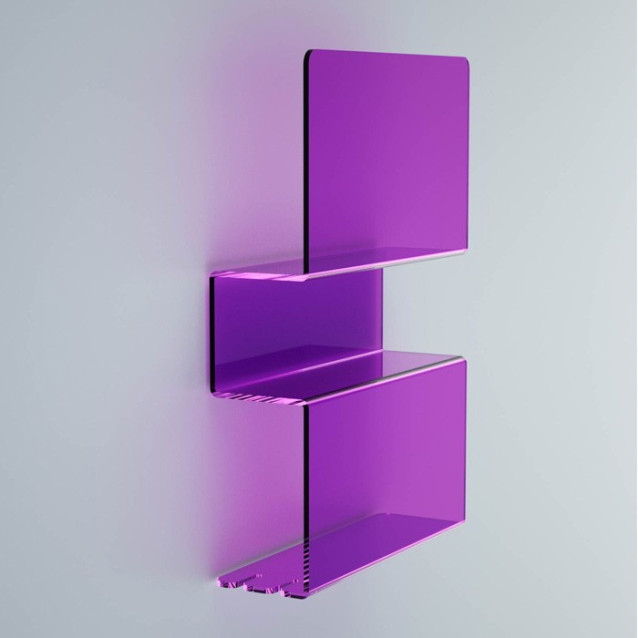 Appendiabiti Goccia Nuvola Tuono Luna | Plexiglass colorato | Petrozzi