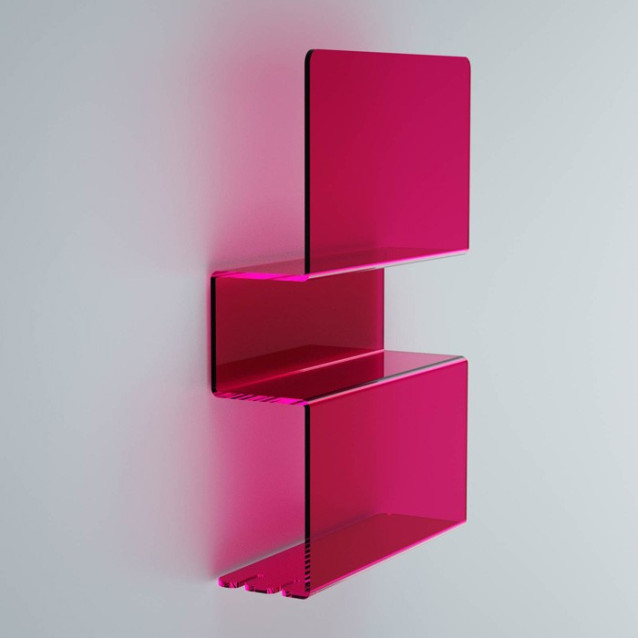 Appendiabiti Goccia Nuvola Tuono Luna | Plexiglass colorato | Petrozzi