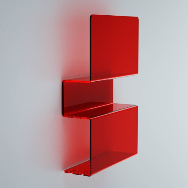 Appendiabiti Goccia Nuvola Tuono Luna | Plexiglass colorato | Petrozzi