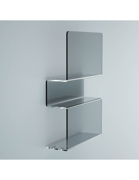 Appendiabiti Goccia Nuvola Tuono Luna | Plexiglass colorato | Petrozzi