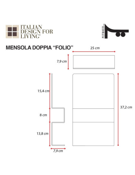 Appendiabiti Goccia Nuvola Tuono Luna | Plexiglass colorato | Petrozzi