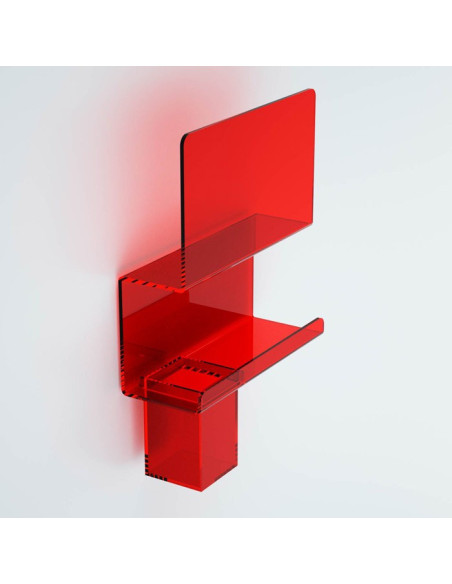 Porta rotolo da parete | Plexiglass | Dea | Petrozzi