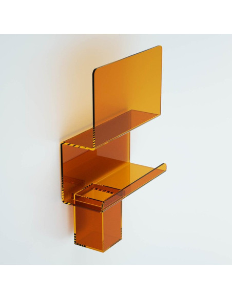 Porta rotolo da parete | Plexiglass | Dea | Petrozzi