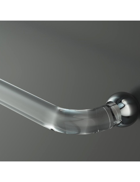 Towel holder | Plexiglass | Transparent | Cosmea Collection