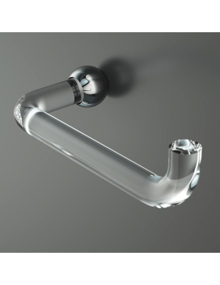Towel holder | Plexiglass | Transparent | Cosmea Collection