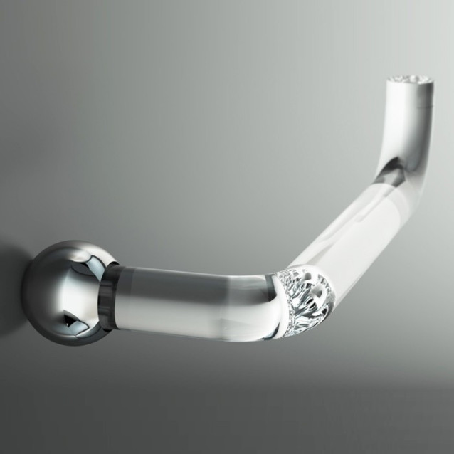 Towel holder | Plexiglass | Transparent | Cosmea Collection