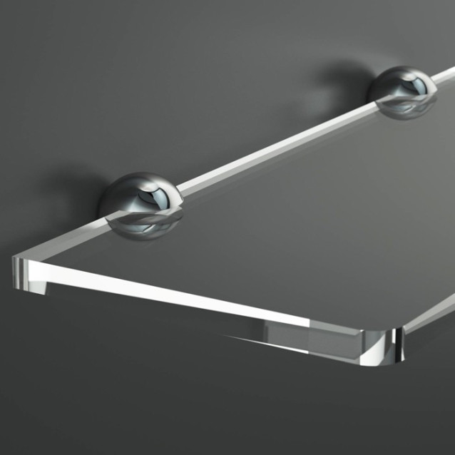 Towel holder | Plexiglass | Transparent | Cosmea Collection