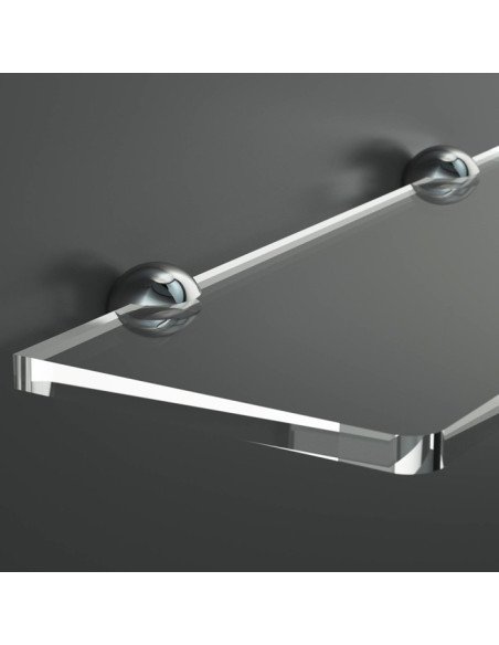 Towel holder | Plexiglass | Transparent | Cosmea Collection